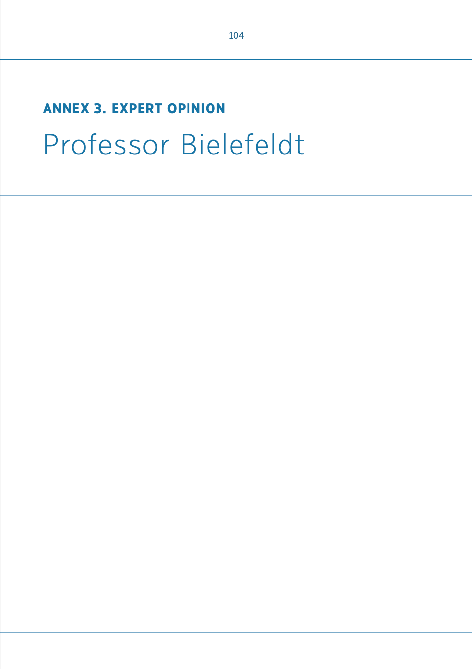 annex 3. expert opinion professor bielefeldt